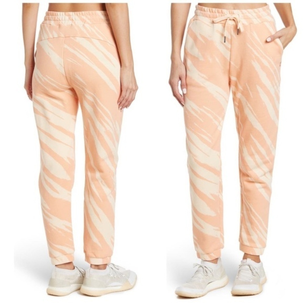 Sweaty Betty Essential Pocket Joggers Nectarine Orange Tie Dye Medium